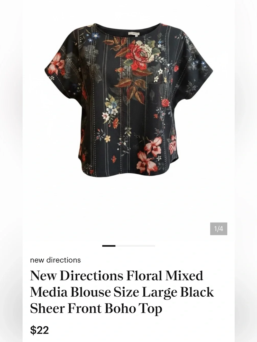 Floral Mixed Media Blouse Eileen Fisher Ochre Jeans Coach Blue Crossbody Capsule